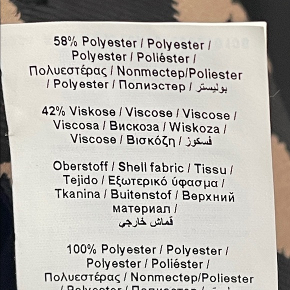 TAIFUN Vintage Graphic Paisley Duster Blazer | Longline Jacket | Noir/Sand - Picture 11 of 16